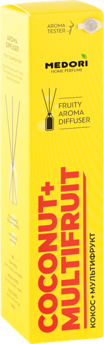 

Диффузор Medori для дома Coconut Multifruit с фибровыми палочками, 30 мл