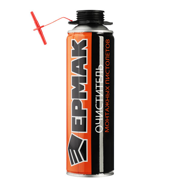 Очиститель монтажной пены Ермак 500 мл
