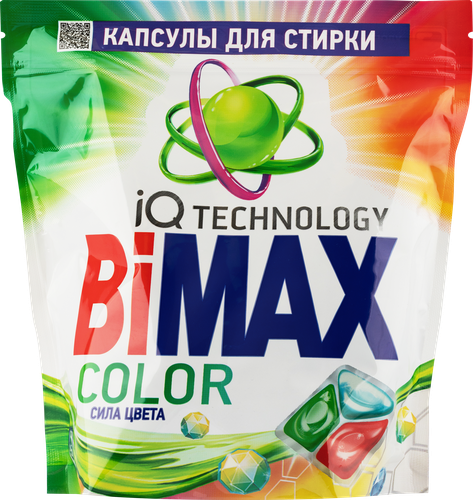 

Капсулы для стирки Bimax Color 35 шт.