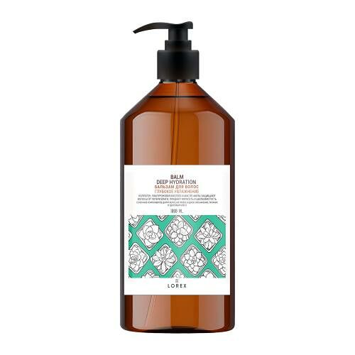 Бальзам для волос Lorex Deep Hydration Глубокое увлажнение 1 л