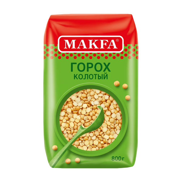 Горох Makfa колотый 800 г