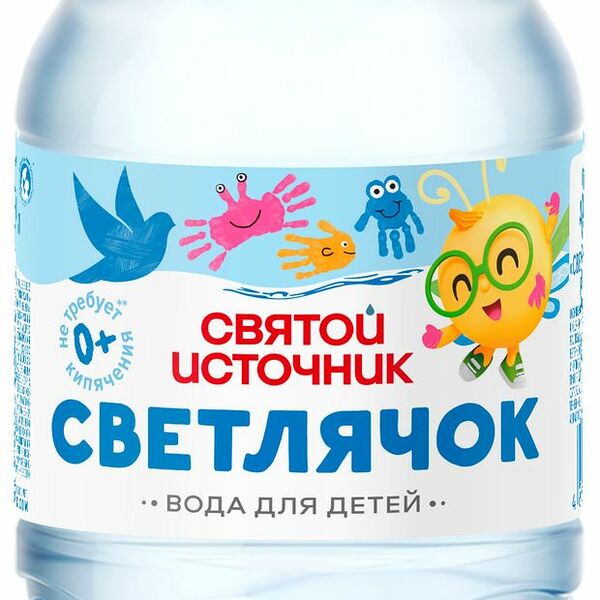 Детская питьевая вода Святой Источник Светлячок негазированная 0+ 330 мл