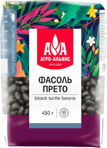 

Фасоль Агро-Альянс Прето 450 г