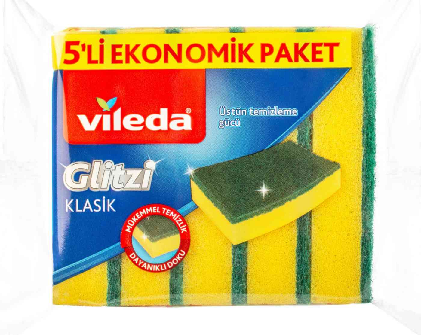 

Губка классическая Vileda Glitzi klasik 5 шт.