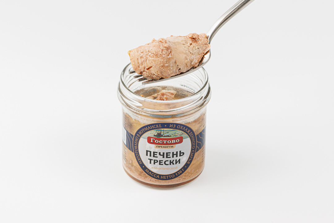 

Печень трески Гостово атлантической натуральная стерилизованная 130 г