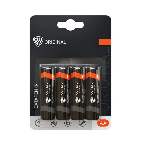 By батарейки аа 4 шт в блистере