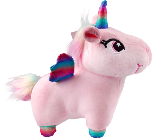 

Игрушка мягкая Плюшленд Единорог Дейзи 25 см розовый