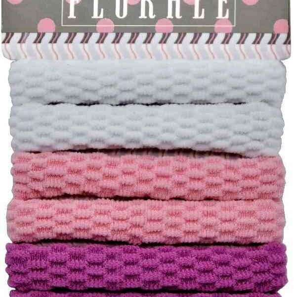 Резинки для волос Florale DNZ1-59 цвет в ассортименте, 6 шт