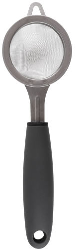 

Ситечко HOMECLUB Gray d=7см, нержавеющая сталь, soft-touch ручка