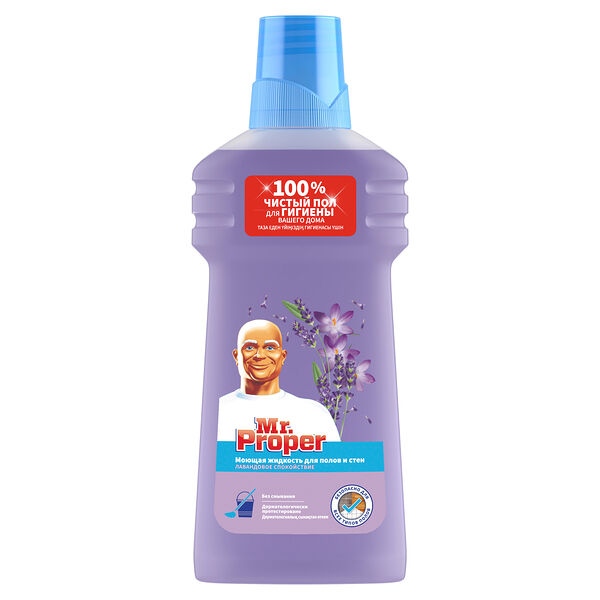 Моющая жидкость для полов и стен Mr.Proper Лавандовое спокойствие (500 мл)