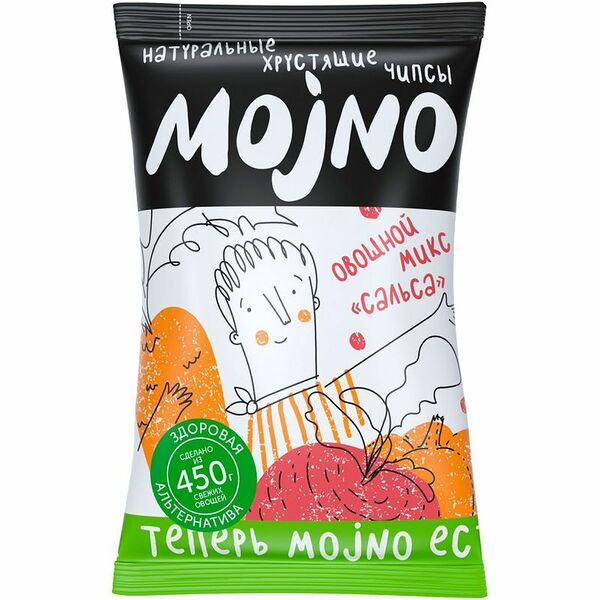Чипсы овощные Mojno натуральные Сальса свекла-морковь-тыква