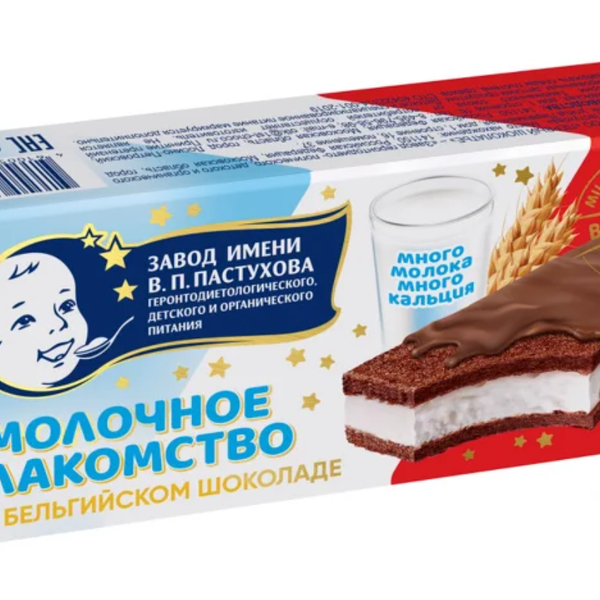 Десерт Завод В.П.Пастухова Молочное лакомство в бельгийском шоколаде