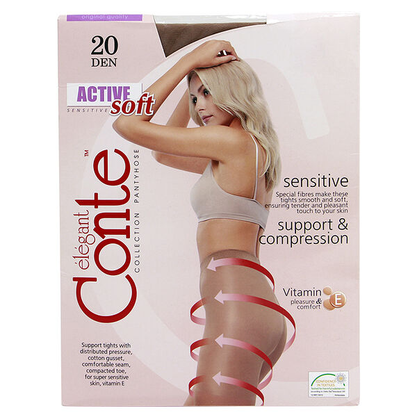 Колготки Жен Conte Active 20den Natural 4 (беларусь)