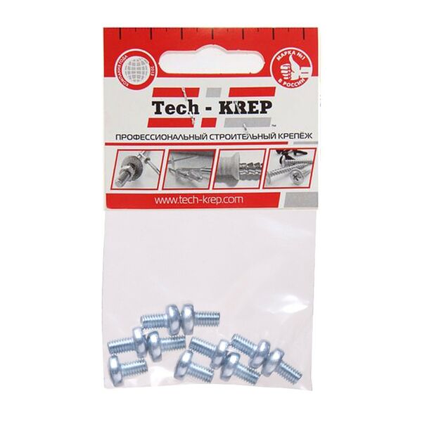 Винт DIN 7985 TECH-KREP, М4х10мм, 10шт
