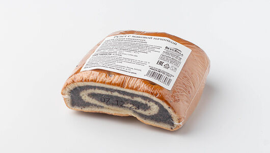 Рулет с маковой начинкой, половинка