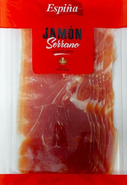 Окорок Espina сыровяленый Хамон Серрано нарезка 70г
