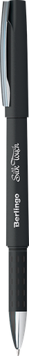 

Ручка гелевая BERLINGO Silk touch, черный, 0,5мм, Арт. CGp_05121