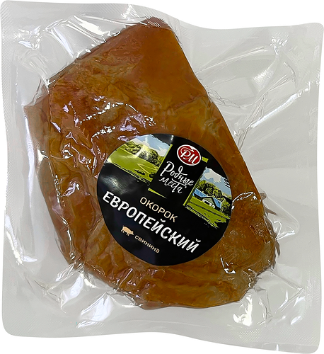 Окорок Родные Места Европейский к/в в/у до 800г