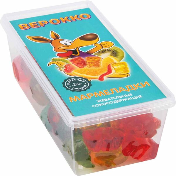 Мармелад жевательный Верокко Море Фруктовый