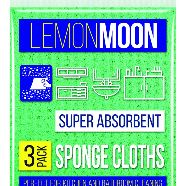 Салфетки Lemon Moon Retro целлюлозные 18 х 20 х 1.2 см, 3 шт