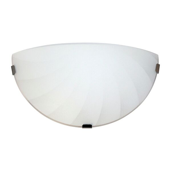 Светильник настенно-потолочный Элетех Ассоль, 30 см, Е27, 60 Вт, матовый белый