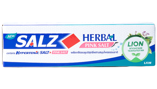 Зубная паста Lion Thailand Salz Herbal с розовой гималайской солью 90 г