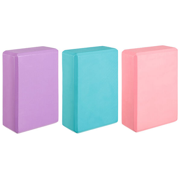 Silapro блок для йоги, 23х15х8 см, eva, в ассортименте