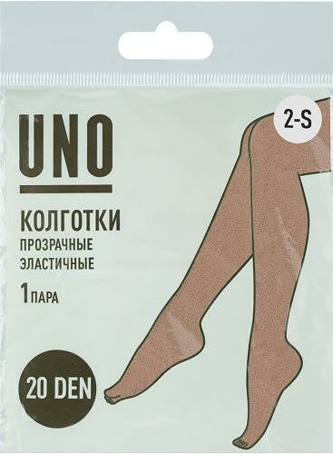 Колготки женские Uno PT6 20 den бежевые р. 2