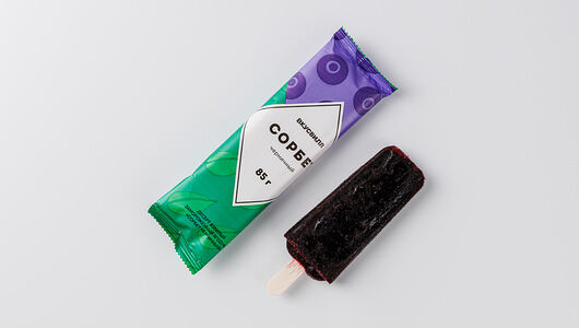 Сорбет черничный Продукт замороженный 