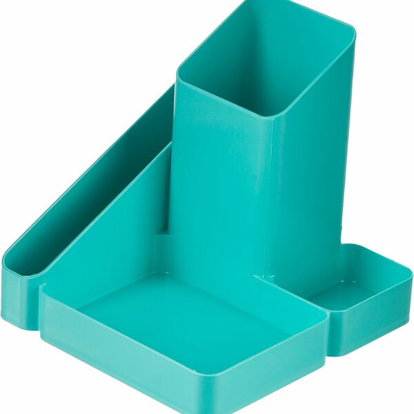 Подставка-органайзер д/канцеляр.мелочей Attache Акварель 4отделения мятный