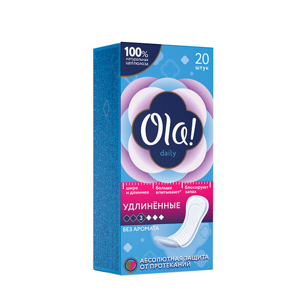 Прокладки ежедневные Ola! Daily Large, 20 шт