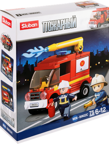 

Конструктор SLUBAN Транспорт, 80 деталей Арт. M38-B0622