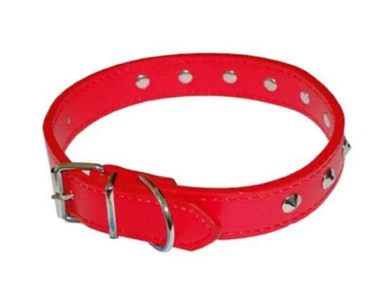 Ошейник N1 Уют прошитый с шипами 40 см для собак
