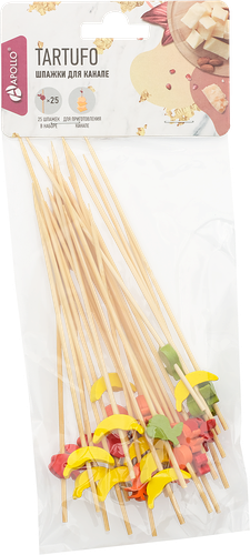 Шпажки для канапе APOLLO Tartufo Арт. TAR-11, 25шт