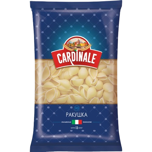 Макаронные изделия Cardinale Ракушка грА в/с 400г