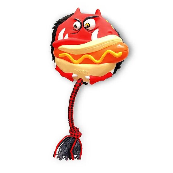 Комбинированная игрушка для собак Max&Molly Чертёнок Пако, 13 см x 13 см x 6.5 см