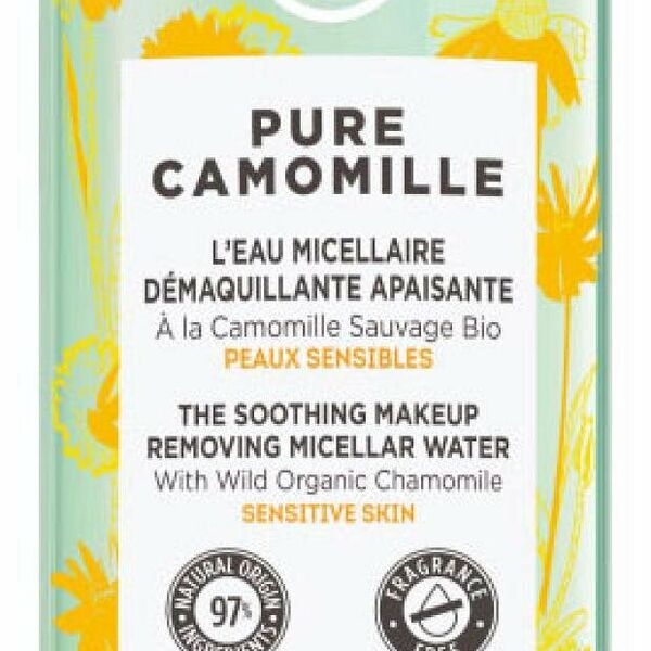 Мицеллярная вода для снятия макияжа Yves Rocher c ромашкой Био успокаивающая