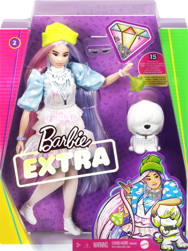 

Игрушка Mattel Barbie Extra Кукла в шапочке