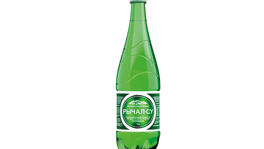 Вода минеральная Рычал-су лечебно-столовая газированная 1 л