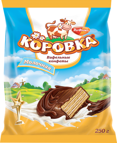 

Конфеты вафельные Рот Фронт Коровка молочная 250 г