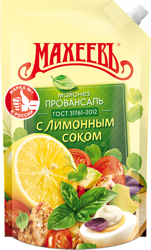 

Майонез Махеевъ провансаль с лимонным соком 50.5% 770 г