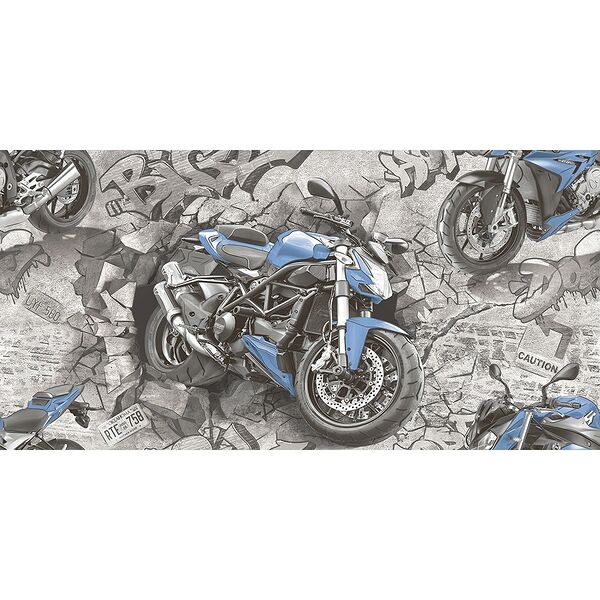 Обои Semre Драйв, горячее тиснение на флизелиновой основе, серый, 1.06х10 м