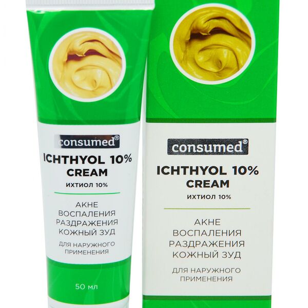 Крем Consumed Ихтиол 10% 50 мл