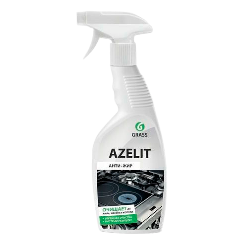 GraSS Azelit ч/с для удаления жира, нагара и копоти со сковородок, кухонных плит, грилей и др. (триггер), 600 мл. { мин.заказ 4 }