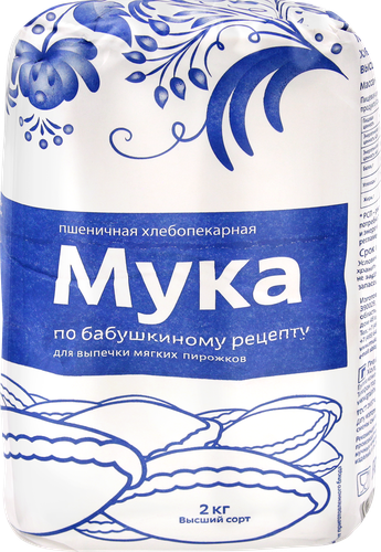

Мука пшеничная ПО БАБУШКИНОМУ РЕЦЕПТУ высший сорт