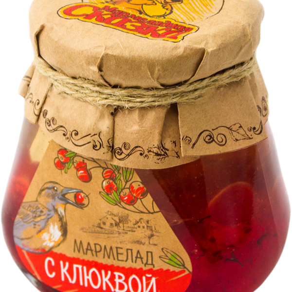 Мармелад Мармеладная Сказка С Клюквой в Банке (россия) 300г