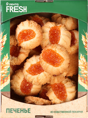 

Печенье сдобное Лента Fresh Северная Столица Восторг, курабье вес