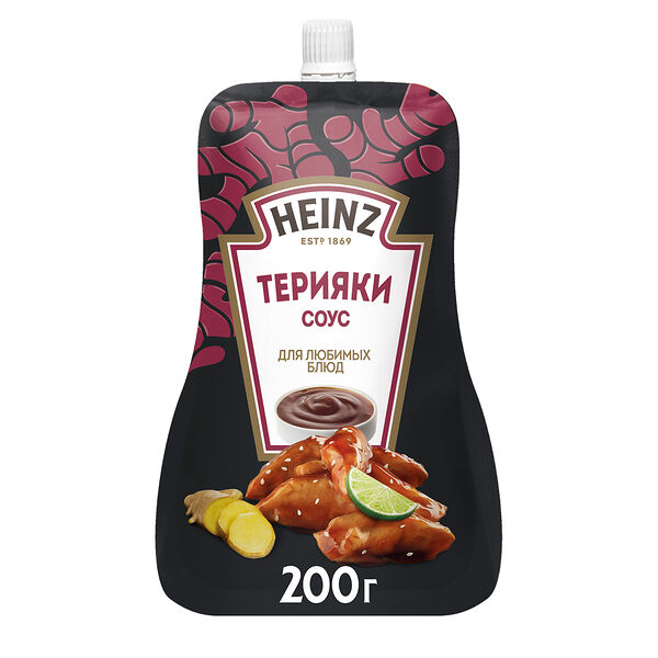 Соус Терияки Heinz, дой-пак, 200г