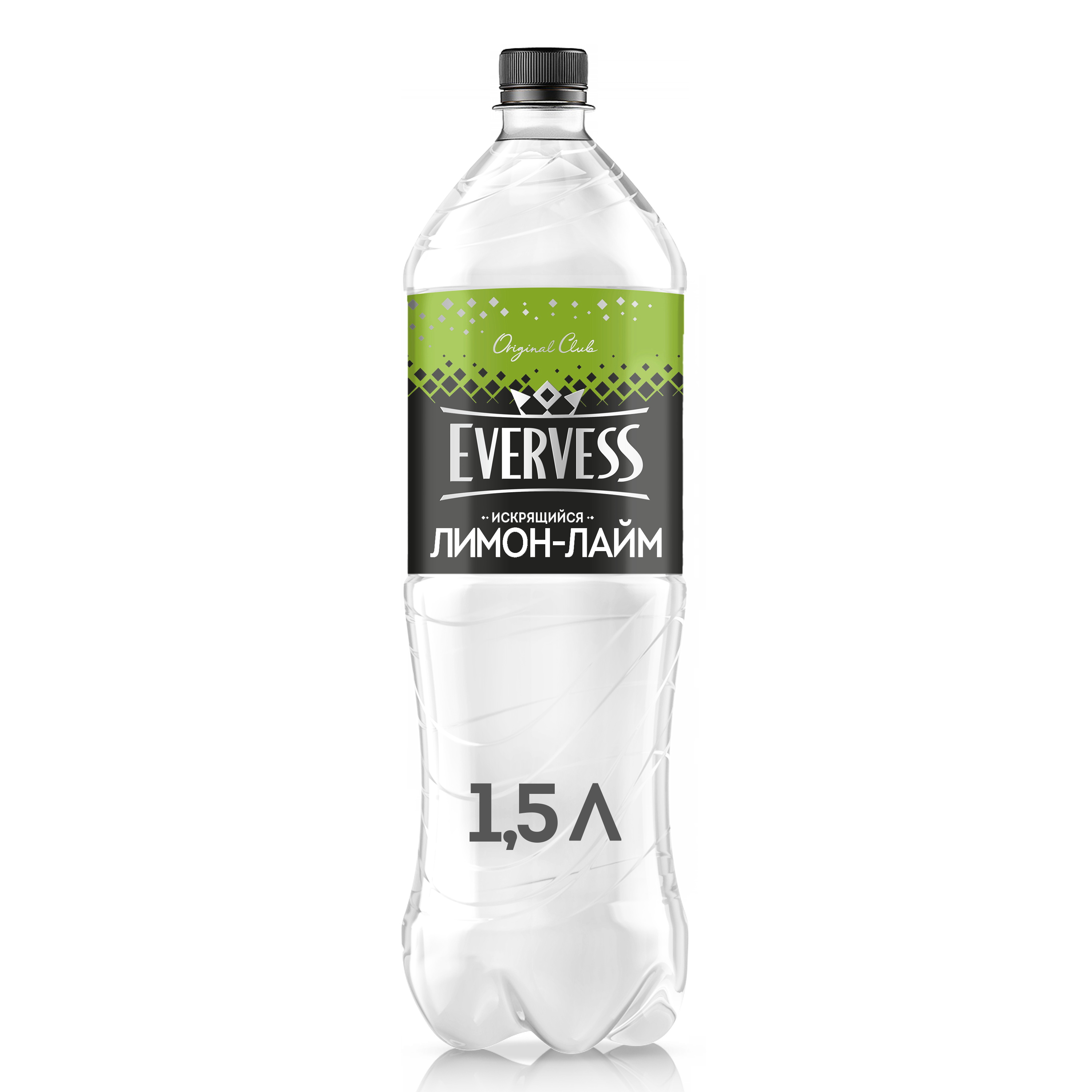 

Газировка Evervess Original Club Искрящийся Лимон-Лайм 1.5 л