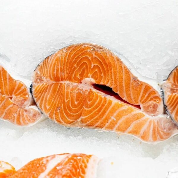 Лосось стейк охлажденный